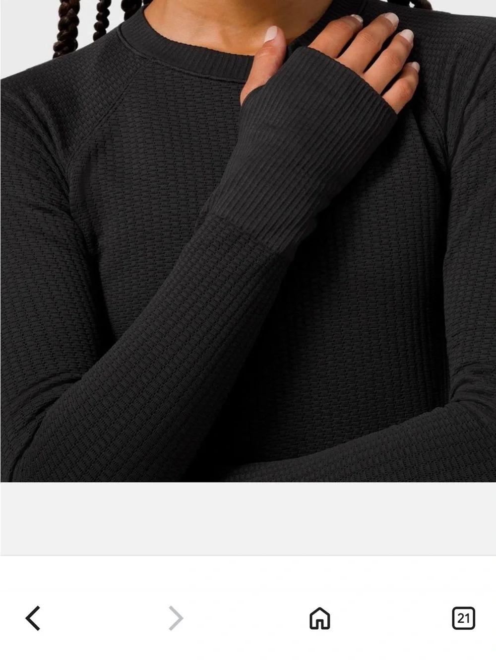 Lululemon Rest Less Pullover ~ 4 ~ Bubble Dot Black
